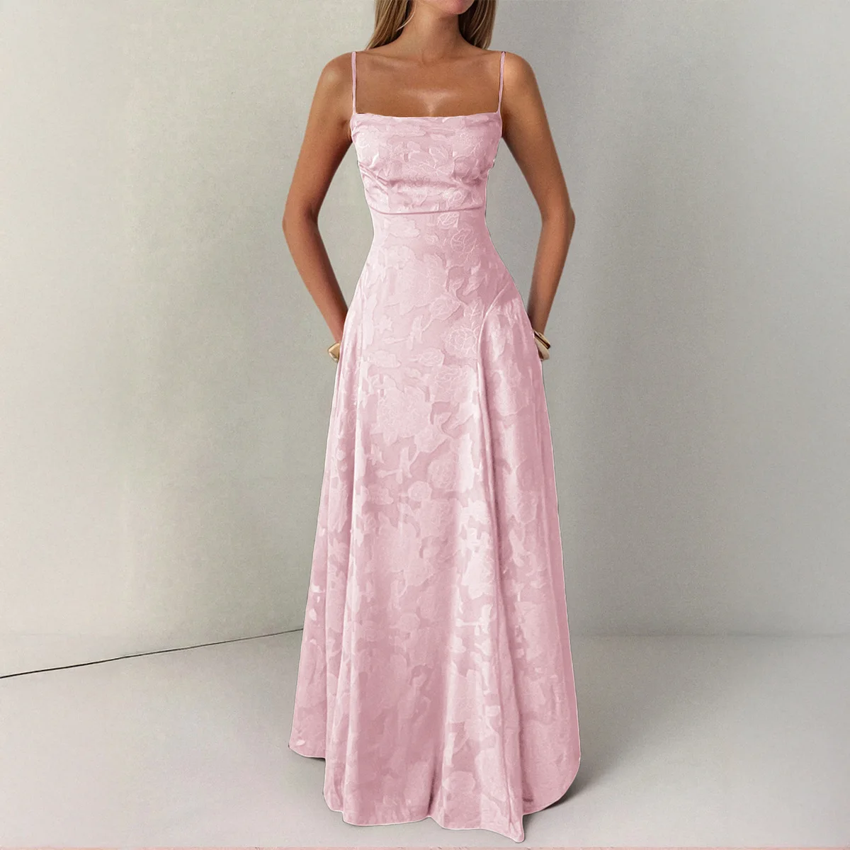 Damesjurken Effen Kleur Gedrukt Tube Top Mouwloos Jarretel Sexy Gewaad Bruiloft Banket Datum Bekentenis Datum Feest Vestidos