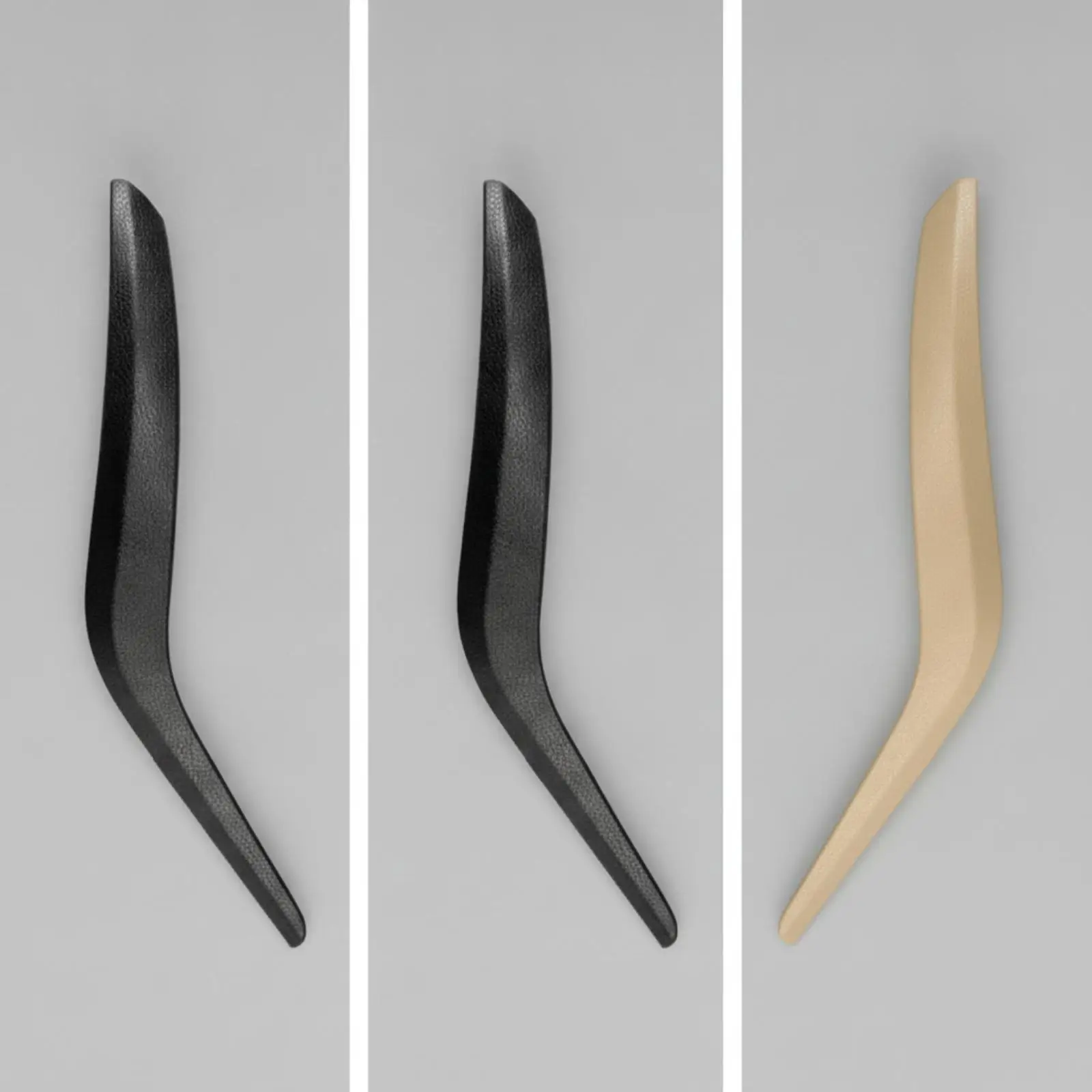 Curved Door Pull Handle Overlay Cover ABS PC for BMW X1 E84 Car Interior Trim Replacement