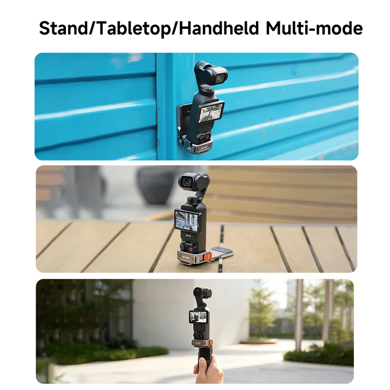 

Multi-functional Magnetic Mount Bracket For DJI Osmo Pocket 4/3 Camera Expansion Frame with Cold Shoe Adapter Stand Accessories