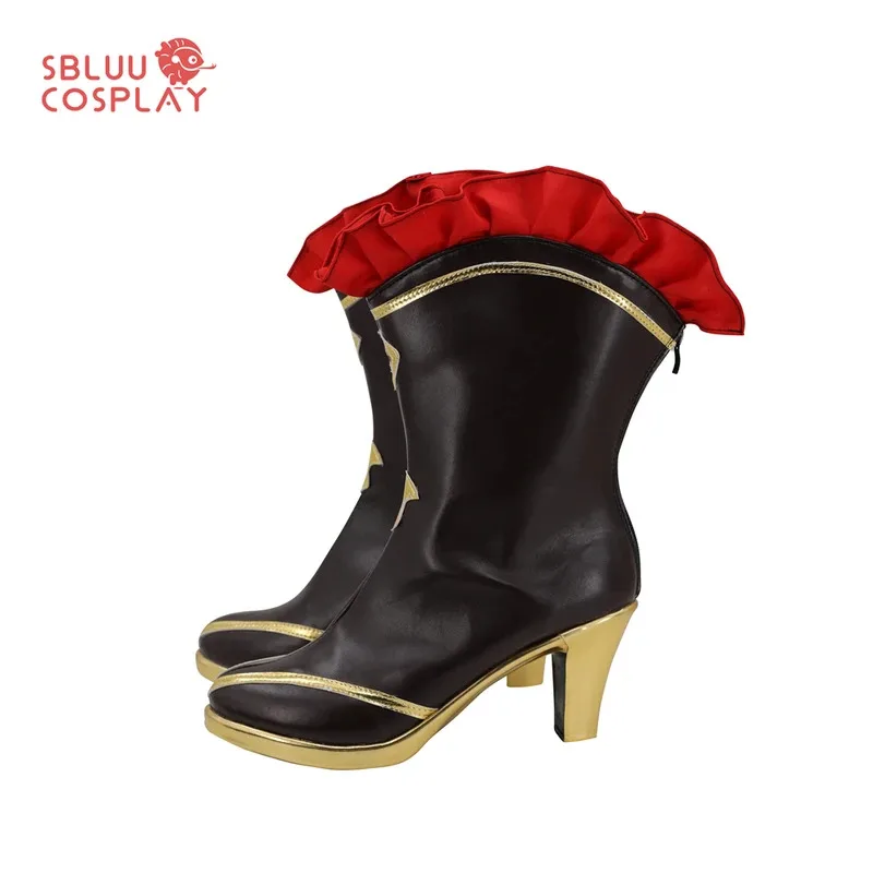 

DY20SBluuCosplay Anime Nanashi Mumei Cosplay Shoes Custom Made Boots25