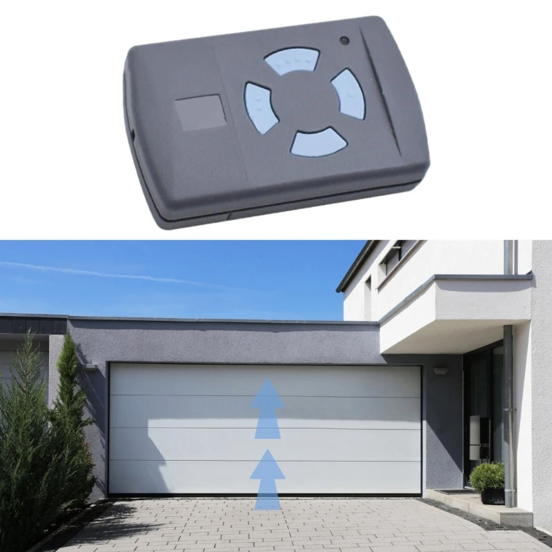 Wireless Opener Plastic Door Opener Garage Opener Garage Door Hand Transmitters Convenient Frequency Simple Operation M4YD