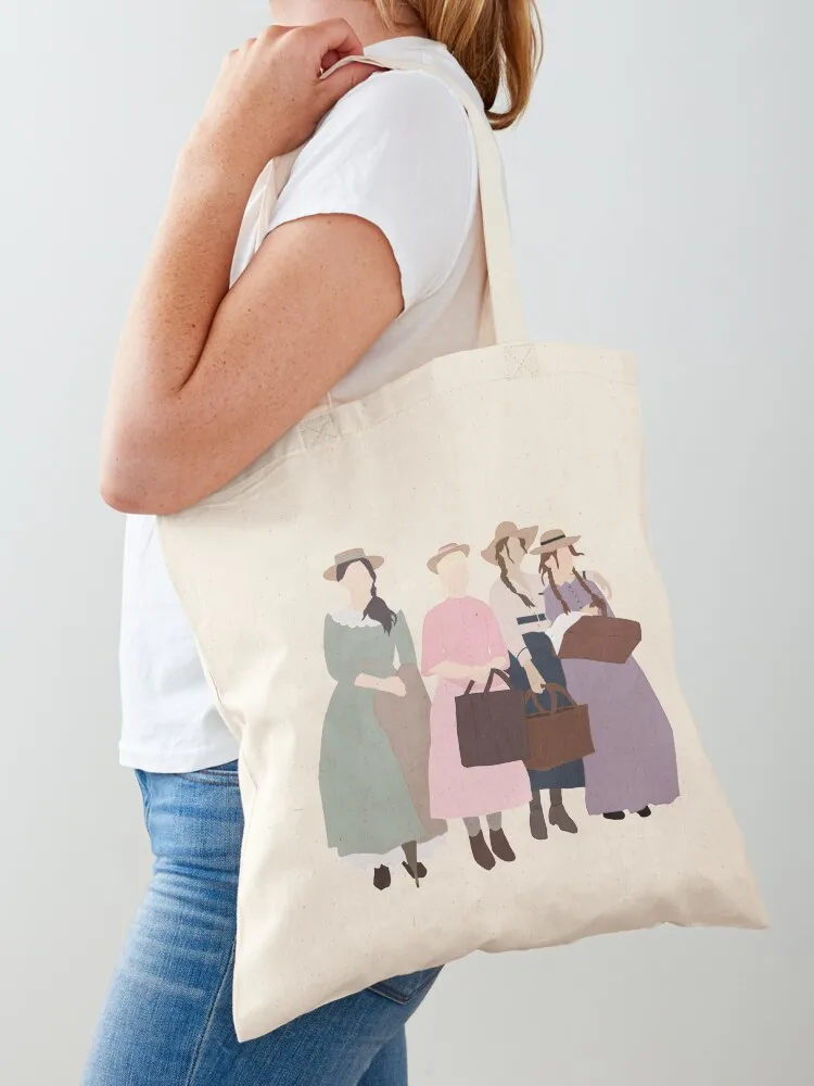 

Little March Girls Tote Bag reusable grocery bags tote bag men Canvas bag Gift