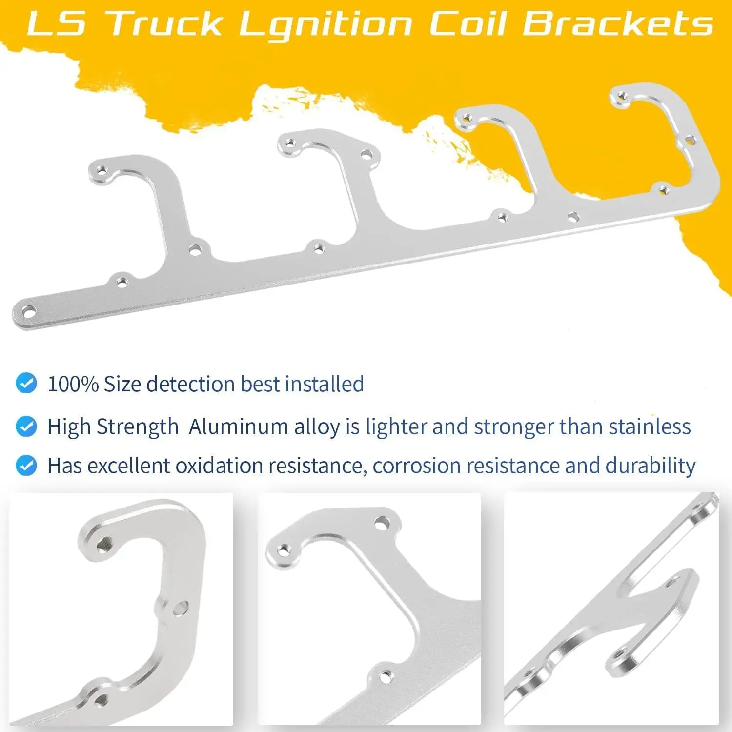 LS D581 vierkante spoelbeugelset voor CHEVROLET 4.8L 5.3L 5.7L 6.0L 6.2L vrachtwagen