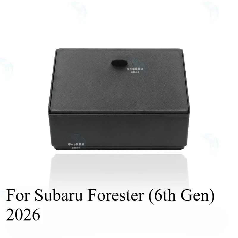 

For Subaru Forester (6th Gen) 2026 Center Console Organizer Armrest Storage Box Tray – Drop-In ABS Insert Anti-Slip Design