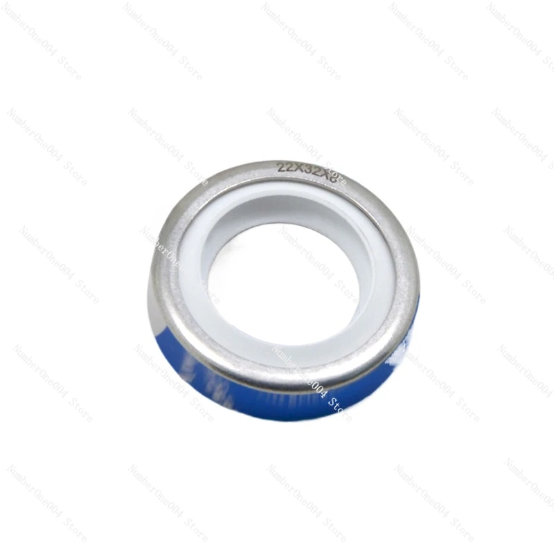 Shaft diameter 22 Imported stainless steel oil seal Single double lip High speed shaft Corrosion resistant  seal