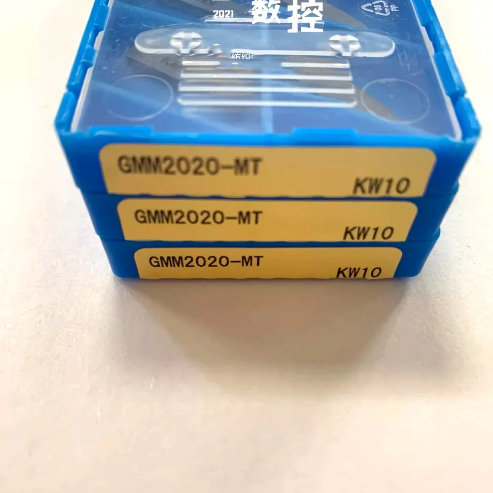 100% 오리지널 엔드밀 커터 GMM3020-040MW GMM3020-040MS GMM2020R-MT-15D KW10 CNC 밀링 머신 슬롯팅 블레이드 비트 금속용