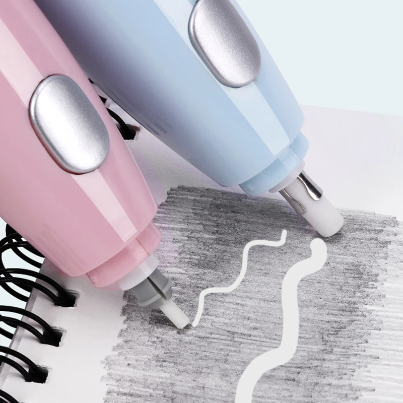 Набор электрических ластиков с 16 наполнителями, USB-зарядка, регулируемая толщина, для начинающих художников, рисование, Прямая поставка