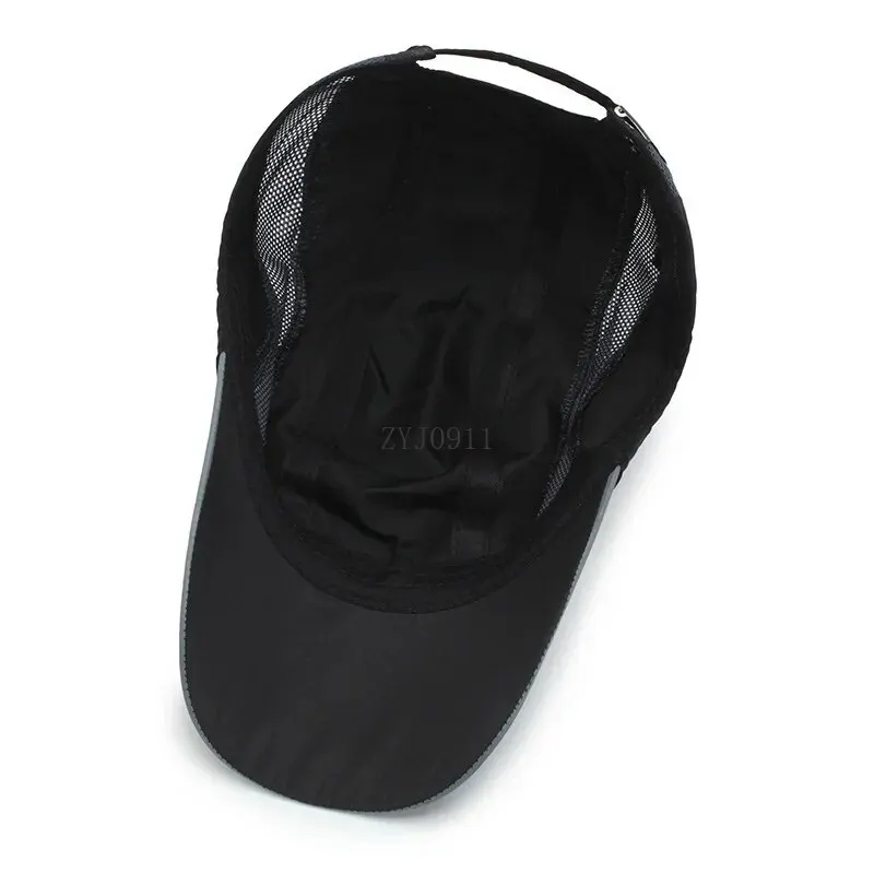 Neue Sommer Hut Schnell Trocknende Kappe Mode Frühjahr Baseball Kappe Outdoor Sport Kappe Atmungsaktive Mesh Hut Visier Hut