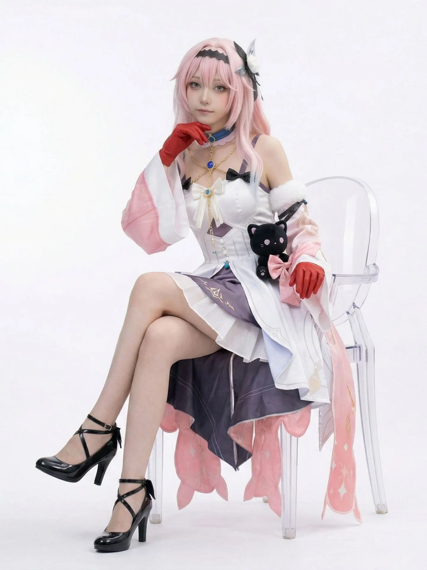 

Game WuWa Denia Carnival Halloween Comic Convention Party Clothing Wuthering Waves Anime Denia Cosplay Costume 2026