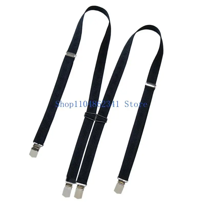 5asd Những người nam thoải mái với thiết kế hình chữ H và clip kim loại để mặc quần áo đàn hồi không trượt an toàn