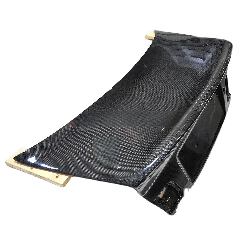 

CSL Style Carbon Fiber Car Rear Boot Trunk Cover Hood Bonnet Spoiler for BMW E46 M3 2001+