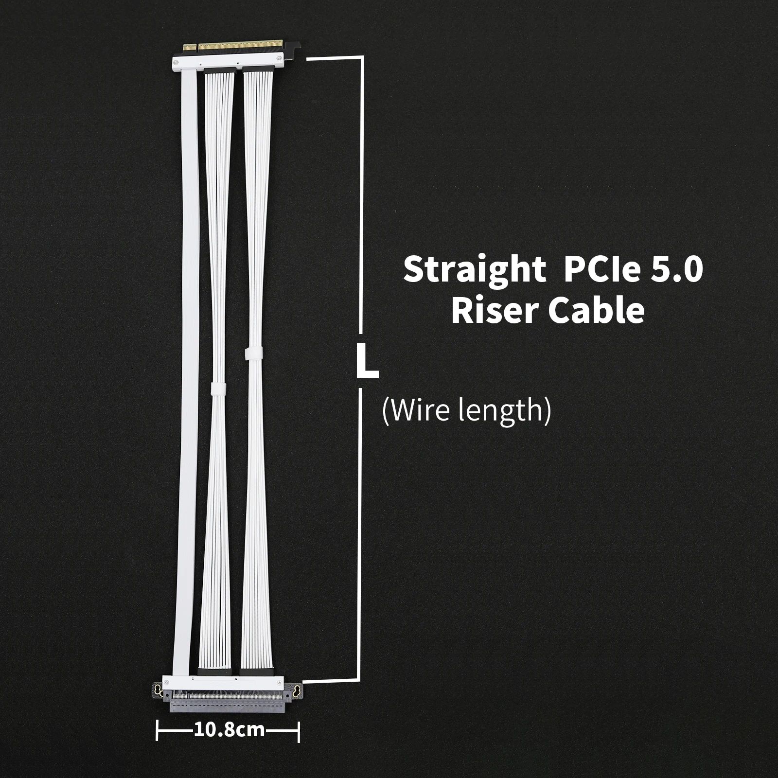Variant: Straight  white