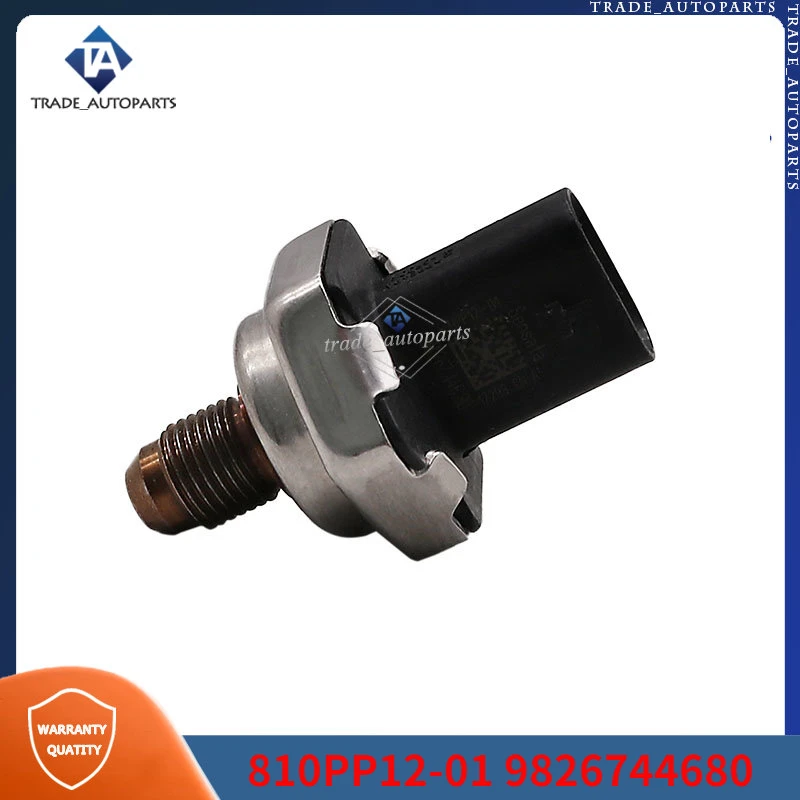 

Fuel Rail Pressure Sensor 1Pcs For Peugeot Citroen 810PP12-01 9826744680