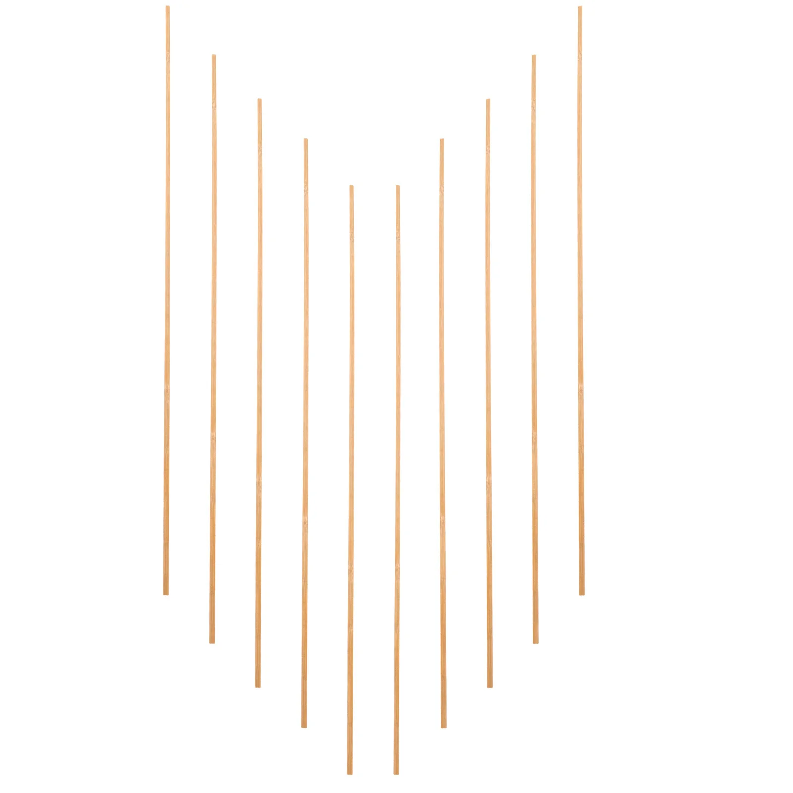 

10Pcs Bamboo Dowel Rods for Kite Making Widened Frame Support Sticks 6mmx60cmx2mm DIY Craft Materials Kite Bamboo Sticks