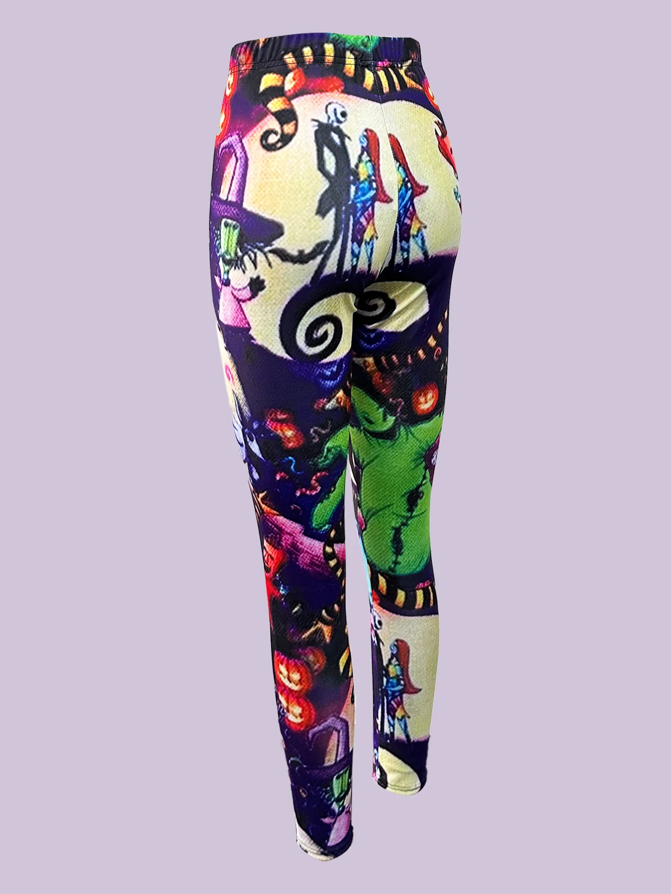 プリント付きドライファブリックパンツ,ゴールドアニルプリントのレディースパンツ,伸縮性のあるハイ,スリム,セクシー,9ポイント,新作コレクション