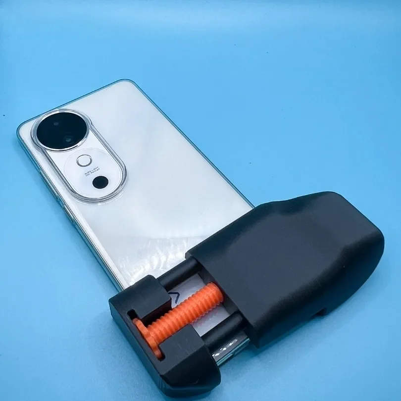 

Universal Mobile Phone Grip Clip Holder With Adjustable Width for Handheld Phone Holder, Convenient for Travel Photography