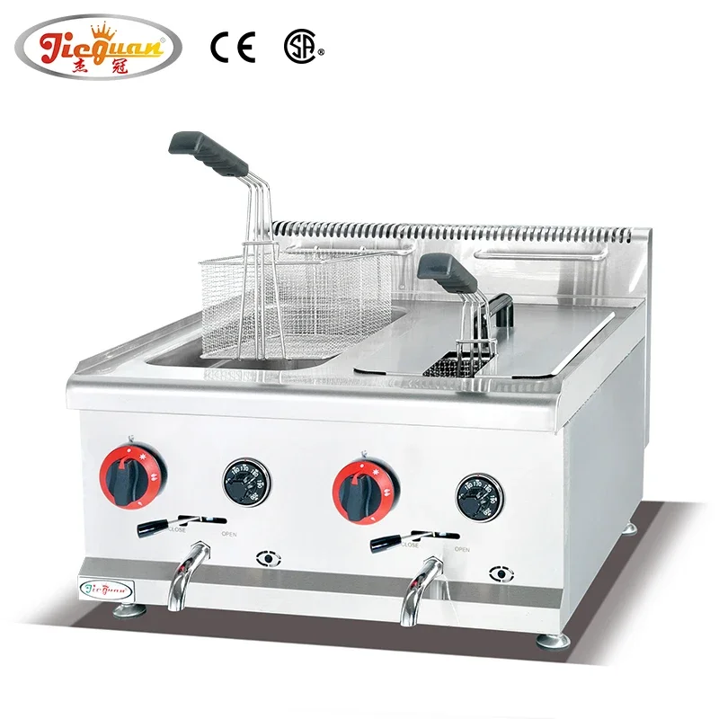 Commercial Kitchen Equipment Stainless Steel Gas Fryer Control Safety  Temperature Thermostat