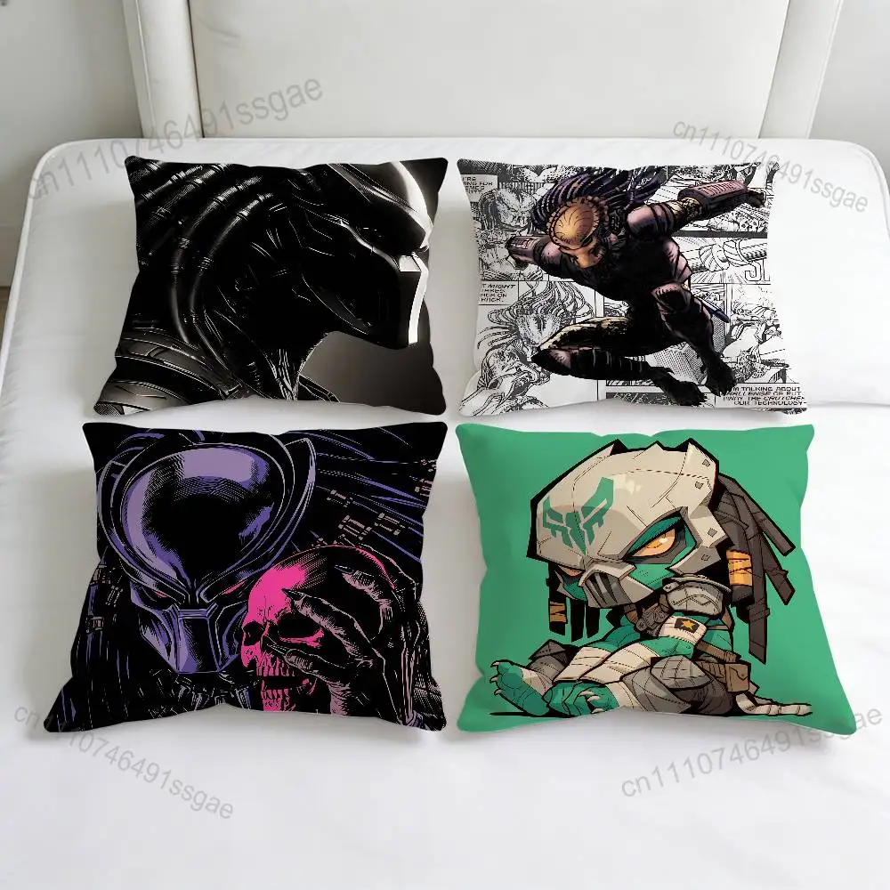 

Cool The P-Predator Square Pillow Cover Decorative Throw Pillow Case for Sofa Couch Bed Home Car Living Room Decoration