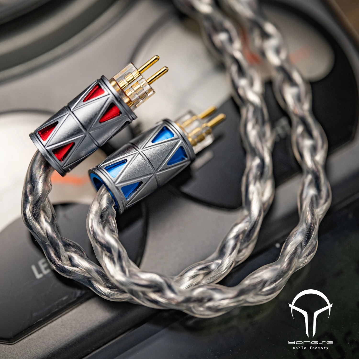 Yongse Bijoux Flagship 26AWG 7N auricolari OCC Litz placcati in argento cavo di aggiornamento per warm Winter NEKO KATO P8 SA6 Blessing3