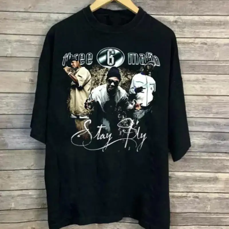 

Три 6, рубашки мафии, мужская рубашка S 5XL T 1HN651