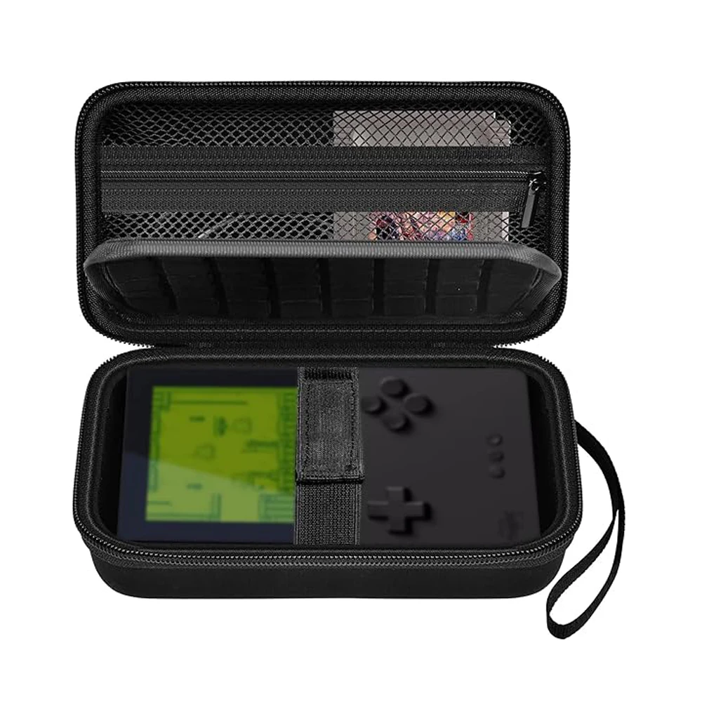 

Hard Case for Analogue Pocket Handheld Game Console, Portable Mini Game Player Storage Bag for Video Games Cards, Charging Cable