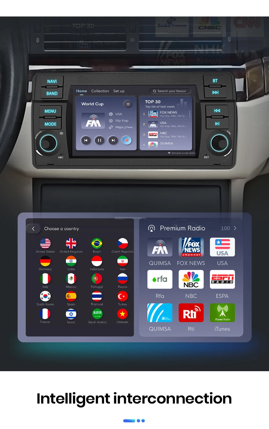 Junsun 7" 10,26" Kabelloses CarPlay Android Auto Autoradio für BMW E46 M3 318 320 325 330 335 Multimedia Kabelloses Apple CarPlay Smart Intelligentes System IPS Touchscreen Stereo Videoplayer 2 Din Autoradio Haupteinheit Navigation BT GPS 4G FM DSP RDS SWC – Detail 15