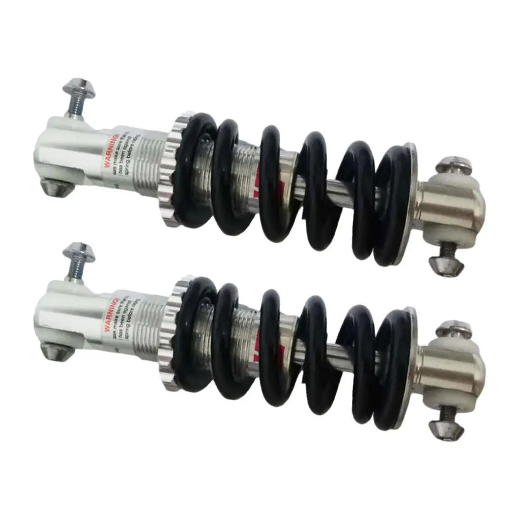 2 Pieces Bike Shock Absorbers Supplies Lightweight Components Multifunctional Equipment Parts for Outdoor Activities Biking