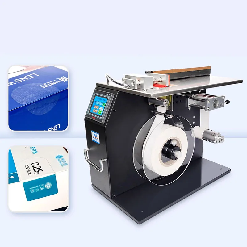 Right Angle Labeling Machine Packaging Box Small Automatic Sealing Square Box 90 ° Angle Labeling Equipment