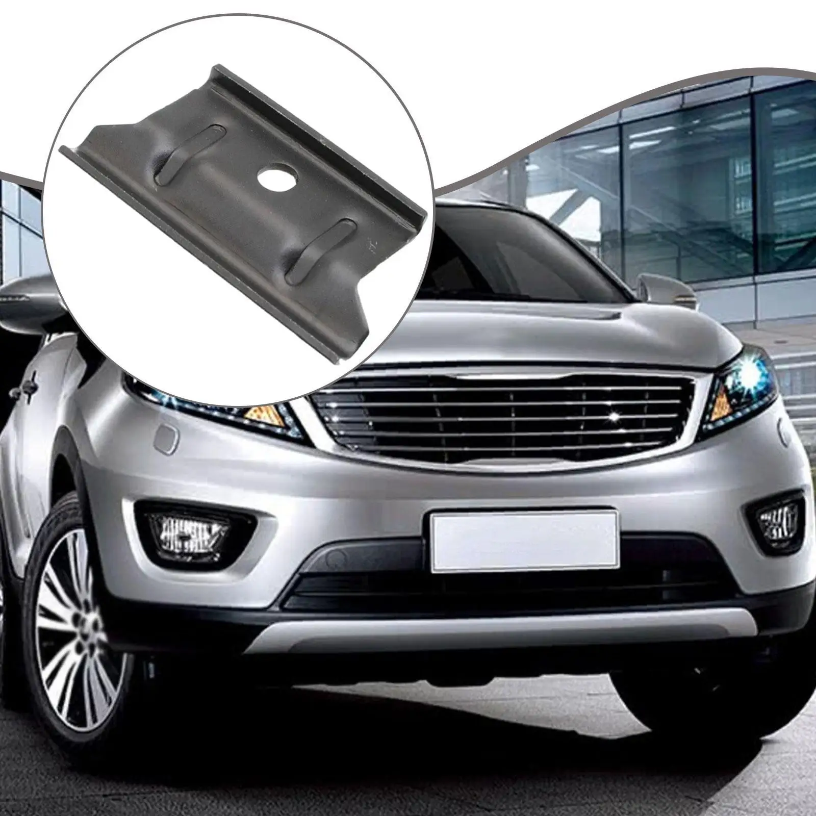 37160-1M000 Morsetto batteria Staffa di fissaggio Installa facilmente Parti di ricambio per carichi pesanti Accessorio di ricambio in metallo