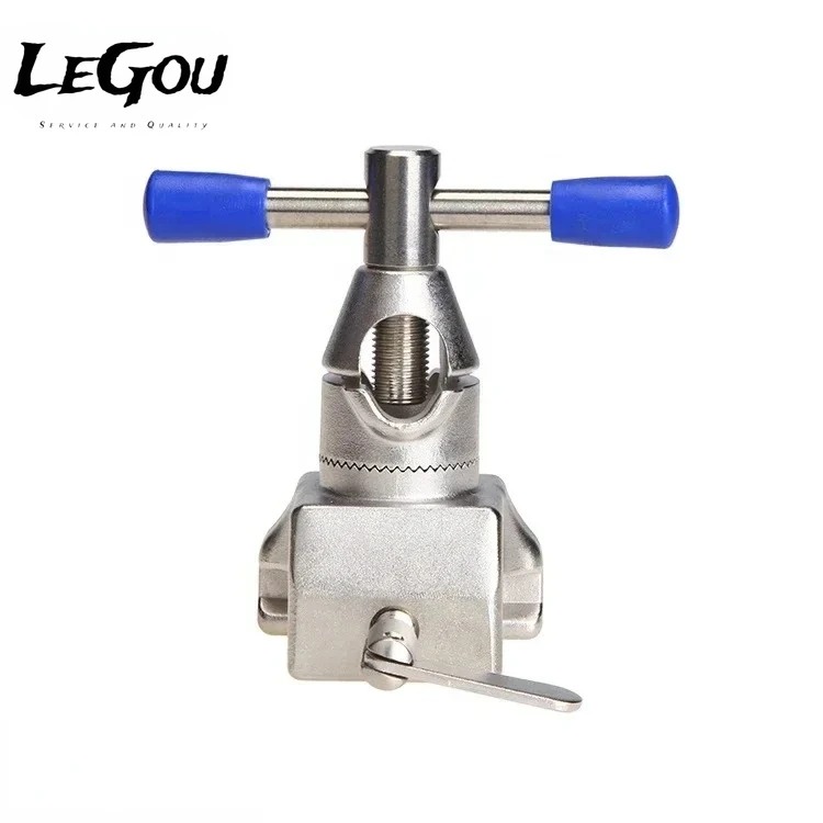 LeGou Medical Operating Table Accessory Fixing Clamp Stainless steel adapter Snap-on retainer you surgical bed rail slider