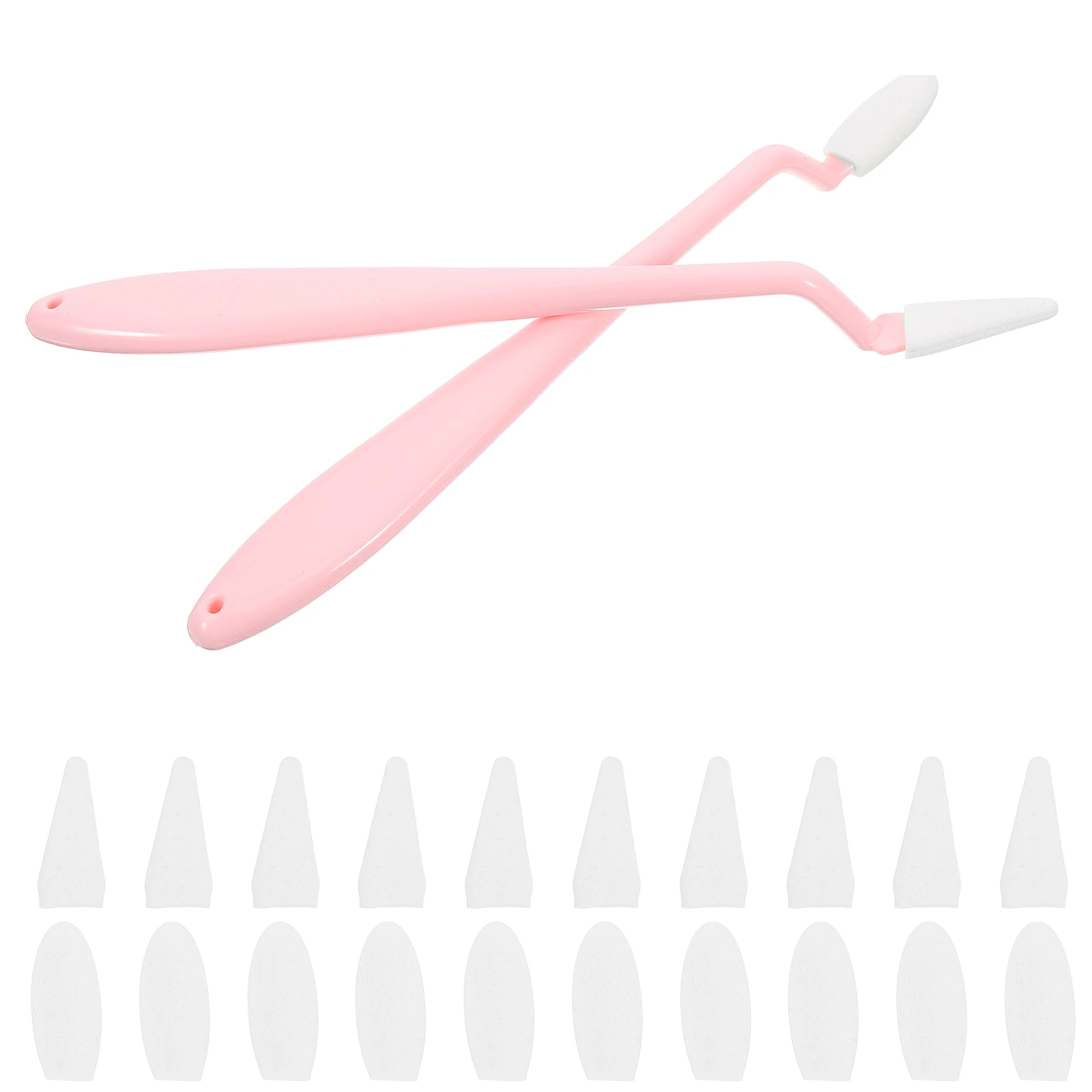 

20pcs Sketch Eraser Blending Sponge Blender Pens Drawing Tools Replacement Heads Pink Eraser Supplies Student Project