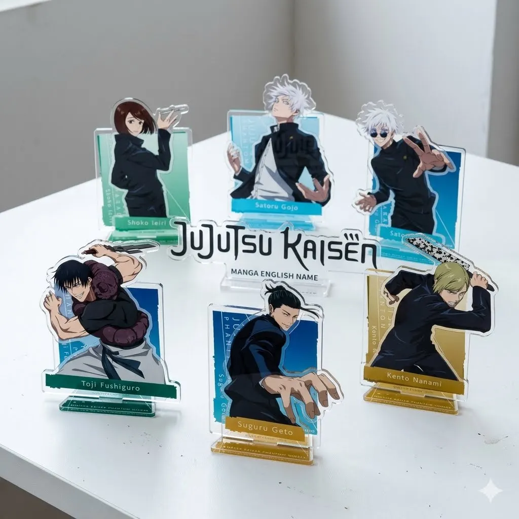 Jujutsu Kaisen Phantom Parade First Anniversary Commemorative Keychain Acrylic Stand Limited Edition Special Fans Gifts