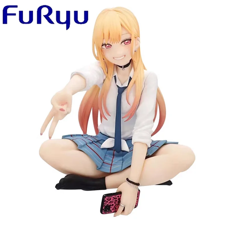 In Stock Furyu My Dress-Up Darling Kitagawa Marin Noodle Stopper Anime Figure Action Model Collectible Toys Gift