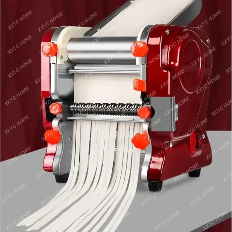 200mm Wide Electric Dough Sheeter for Household/commercial Stainless Steel Noodle Maker Dough Roller Presser Machine