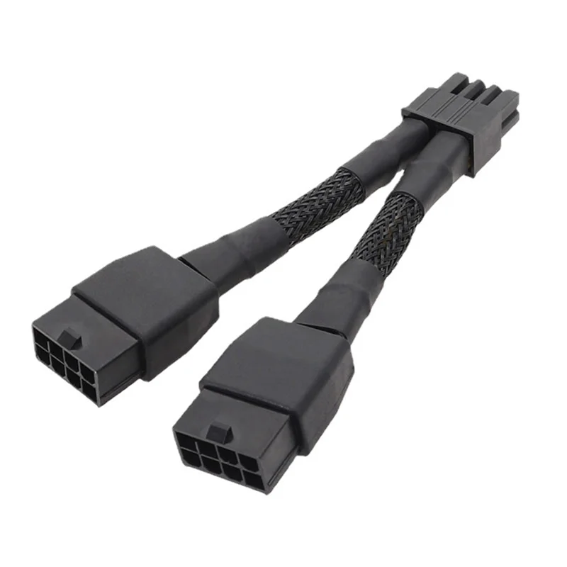 

Dual 8Pin to 8Pin Power Cable Graphics Card Power Cord Cable for K80/M40/P100/V1 GPU 10cm, B