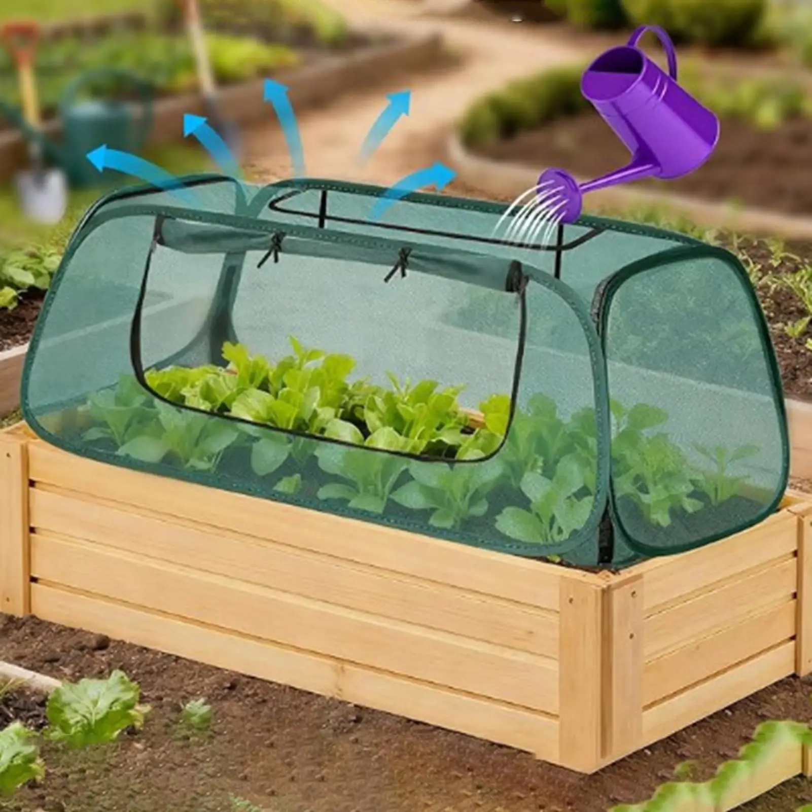 Plant Covers Pop Design Mesh Net Barrier Bird Netting for Outdoor Garden Balcony Patio Backyard Greenhouse Flower Bed