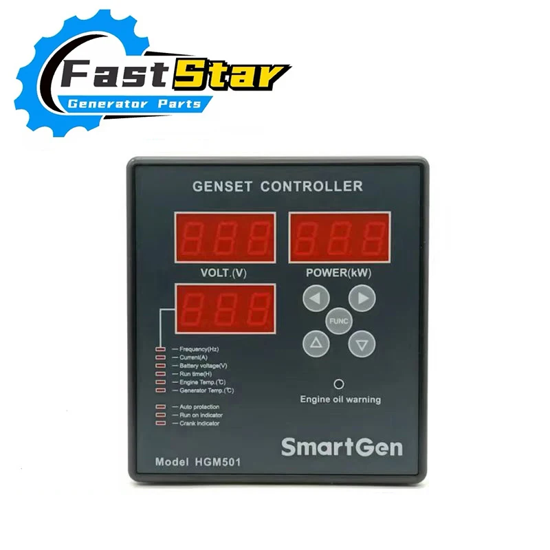 Kit Xeon HGM501 Gasoline Genset Single Phase Generator Auto Start Stop kipor Small Digital Controller HGM501-S03