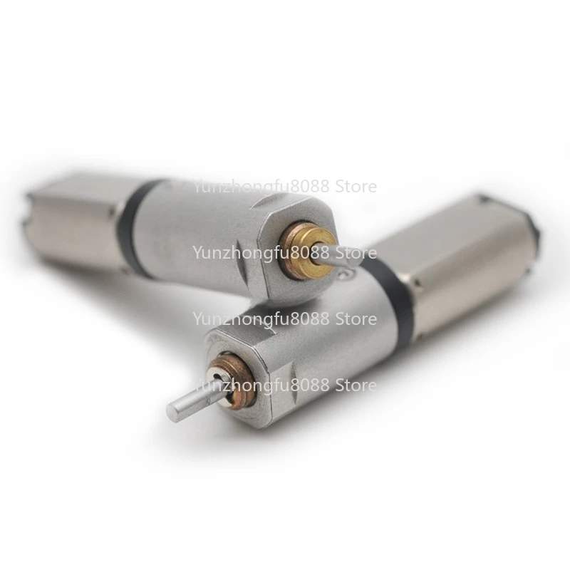 

8Mm Micro DC Geared Motor 4.2V Planetary Slow Low Speed Gearbox 369:1 Reduction Ratio, Large Torque Motor Small