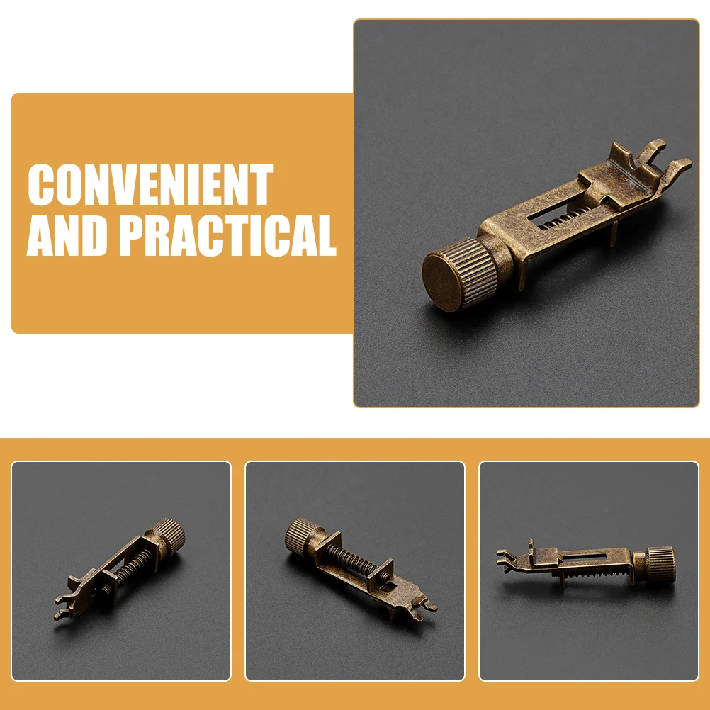 

Professional Guitar Intonation Adjuster Tool Metal Build High Precision Saddle Tone Tuning for Enhanced Playing Experience