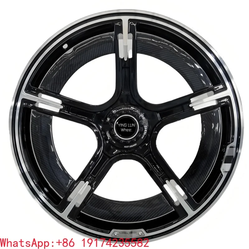 

Custom Deep Concave Carbon Fiber Forged Wheels for Mercedes Rims19 "20" 21 Inch 5x112 Aluminum Alloy Passenger Car Wheels