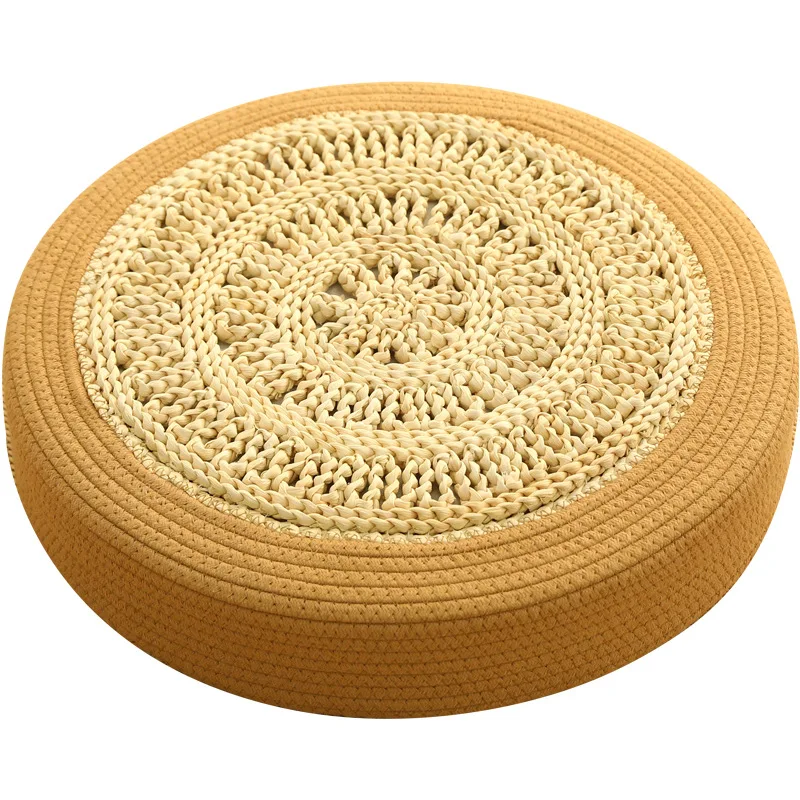 

on the ground futon lazy seat cushion tatami ball Pu carpet seat pier balcony reading seat cushion kneeling