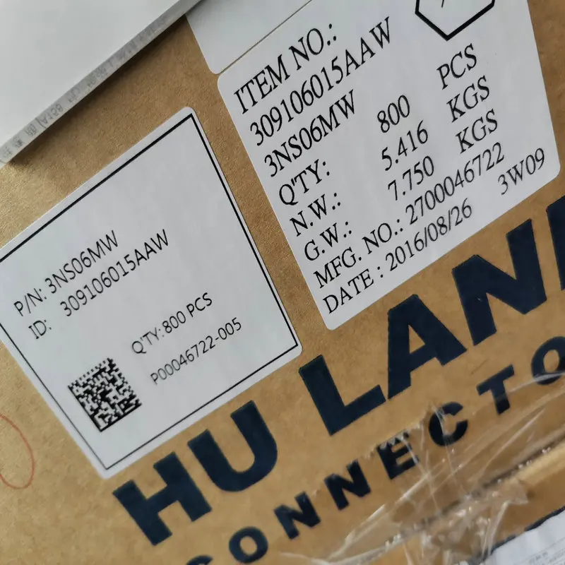 

5PCS Hulian original connector 3NS06MW 309106015AAW 6P white 6098-0999