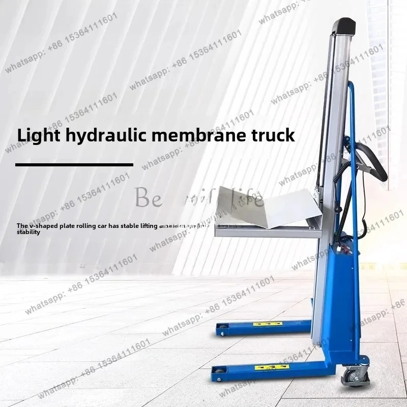zj.Electric Stacker Truck Electric Hydraulic Reach Small Raiser Truck