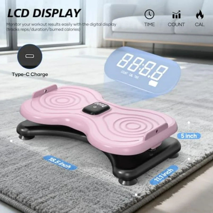 2025 جديد الخصر التواء اللياقة البدنية أداة الخصر الإعصار آلة ممارسة مع شاشة الكريستال السائل Ab الإعصار مجلس ل الخصر النحيف الأساسية Ab Exe