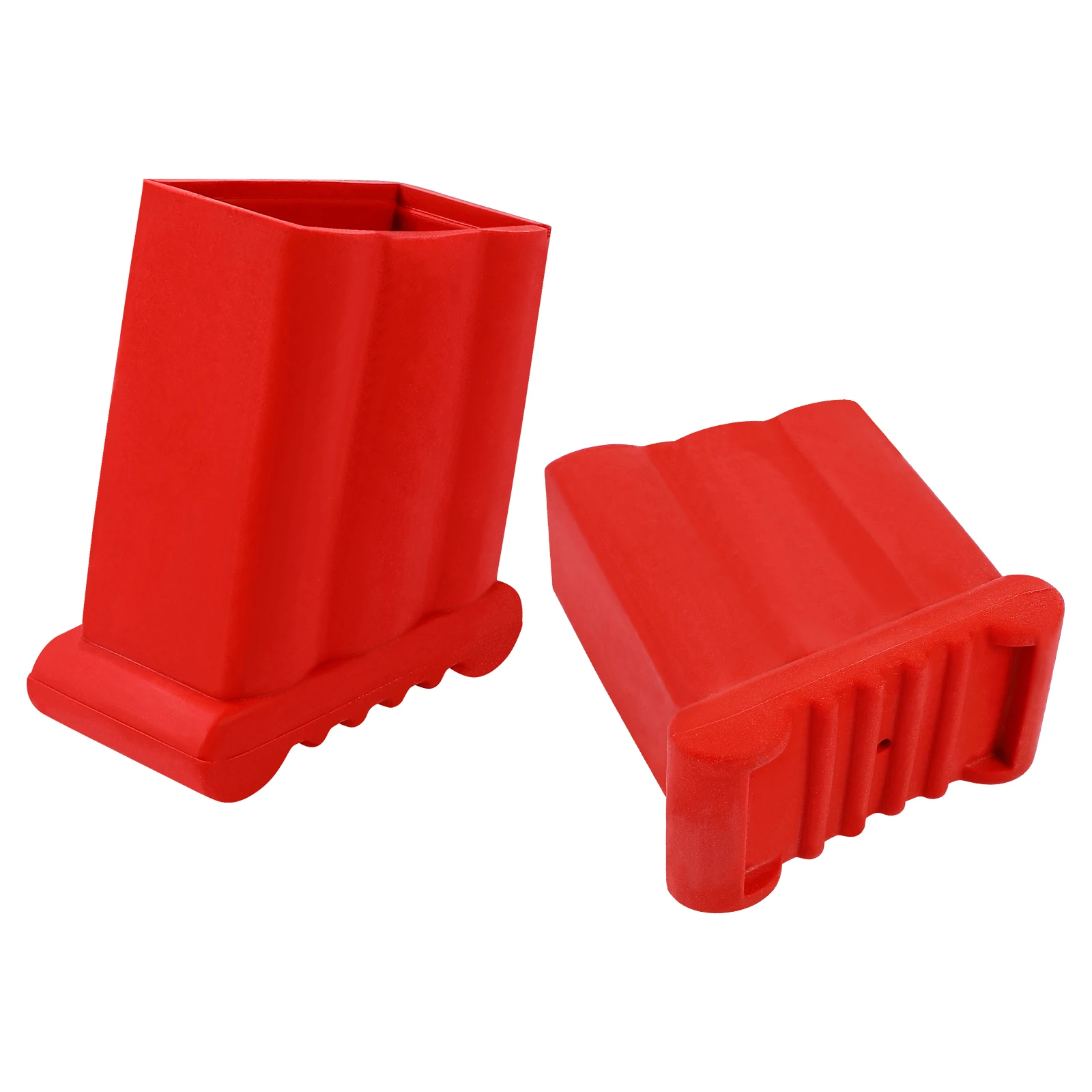 

2pcs Ladder Foot Cover Floor Protectors Non Slip Rubber Replacement Step Inserts Durable Pads Stabilizers Construction Tools