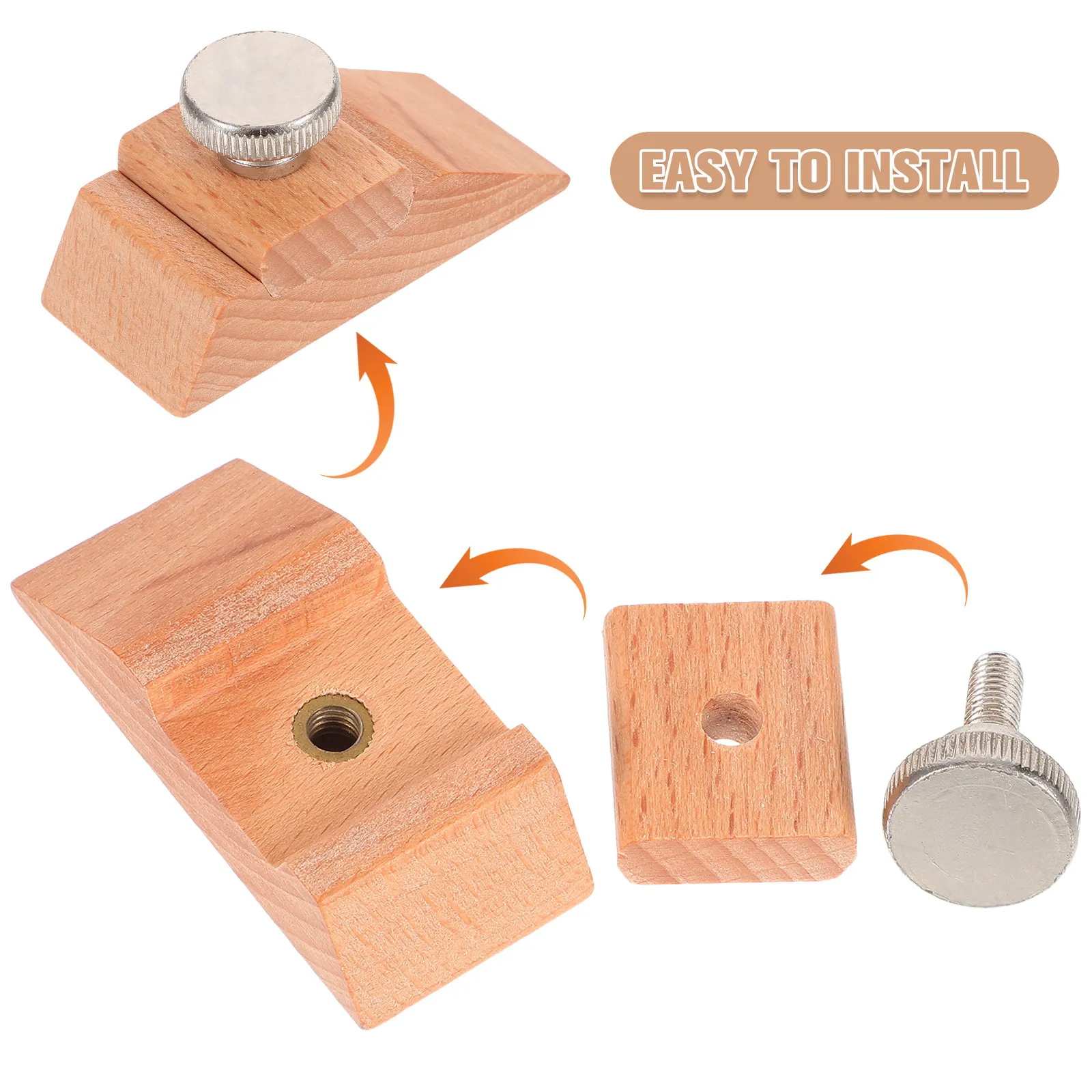 Wood Sandpaper Block Hand Sanding Pad for Edge Burnishing Woodworking Crafts Small Hard Sanding Block Polishing Tool