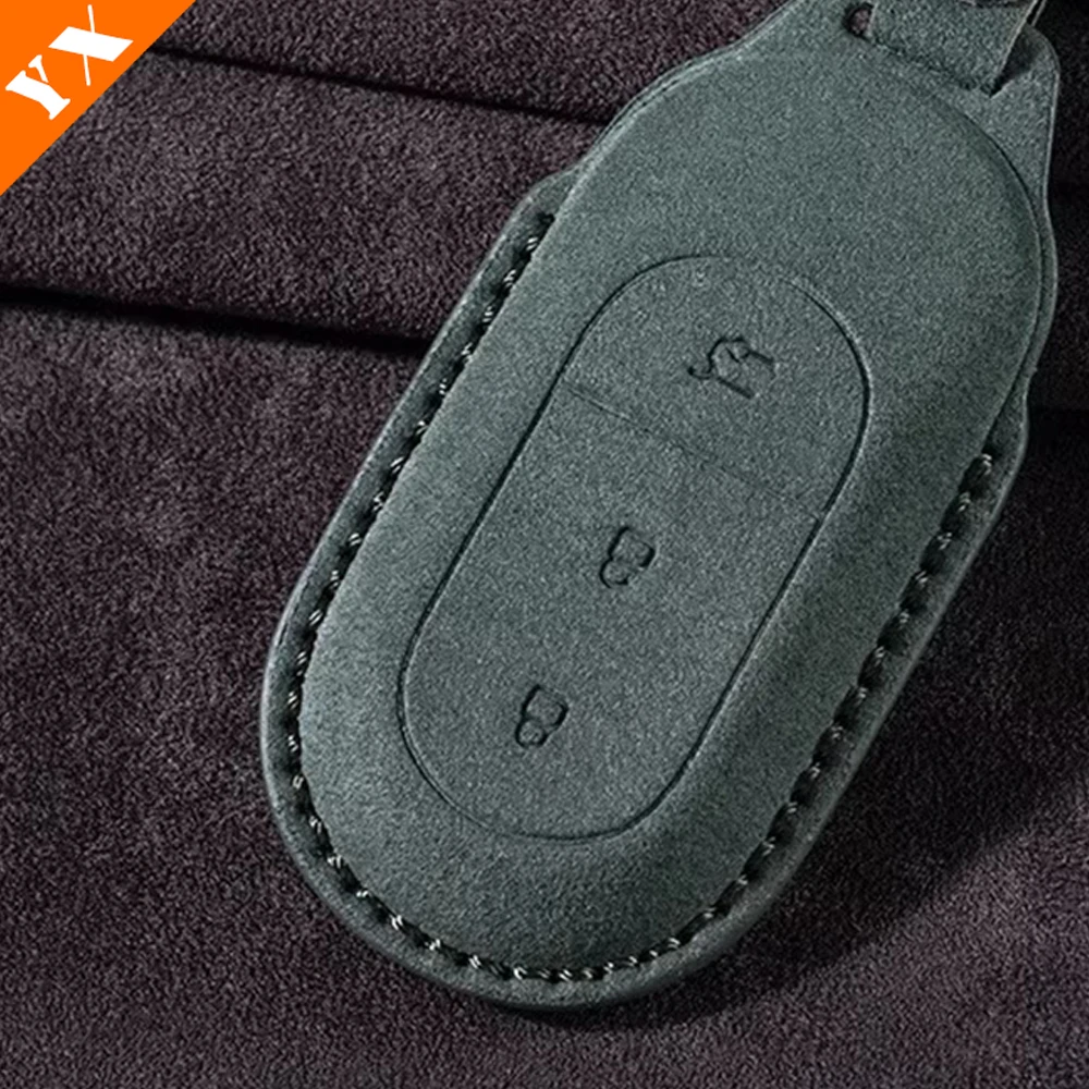 2024-2026 For Leapmotor T03 Interior Accessories Car Remote Control Key Case Keychain Garnish Trim Cover