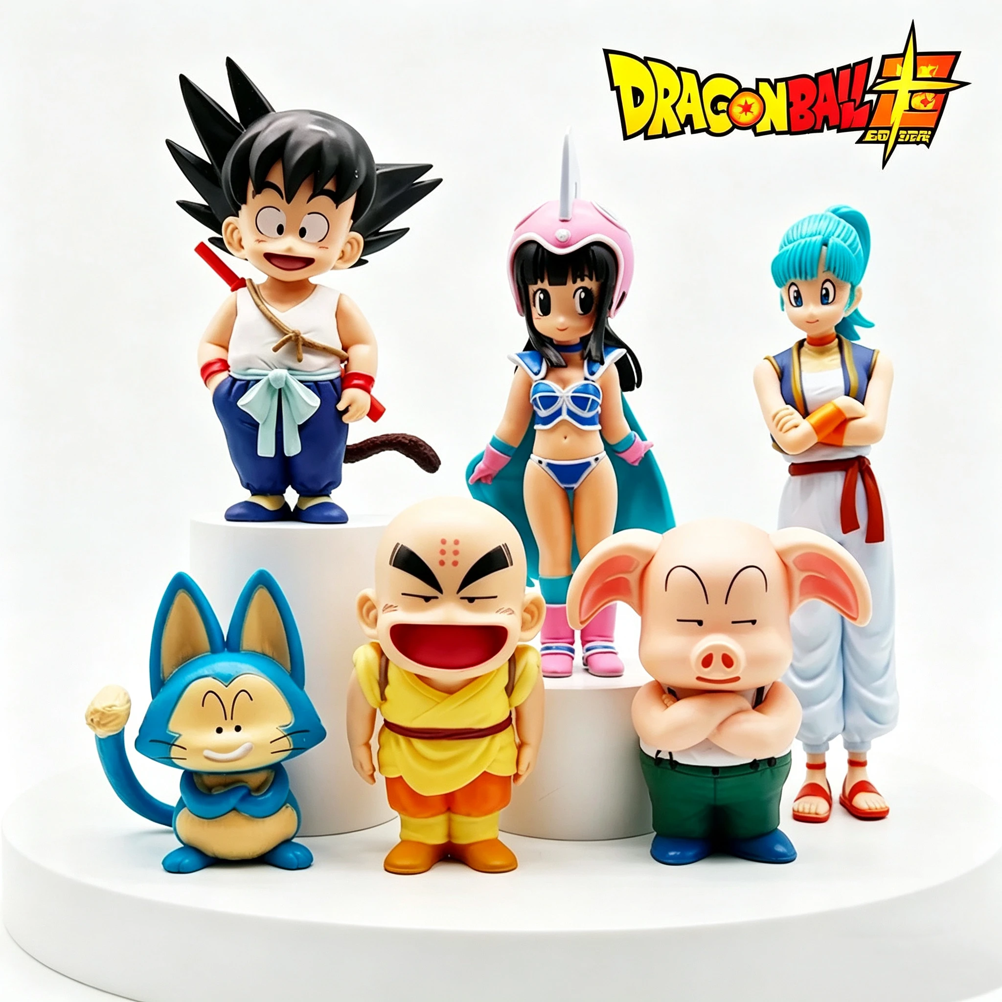 2026 Dragon Ball Super Anime-Figur Son Goku/Krillin/Bulma Actionfigur PVC Sammlerstück Dekorationsmodell Puppe Spielzeug Geschenke