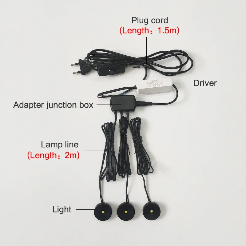 Led Wine Cabinets Mini Astigmatic Light Plug Spotlights For Model Display Counters Garage Kits Display Boxes Shelf Downlights