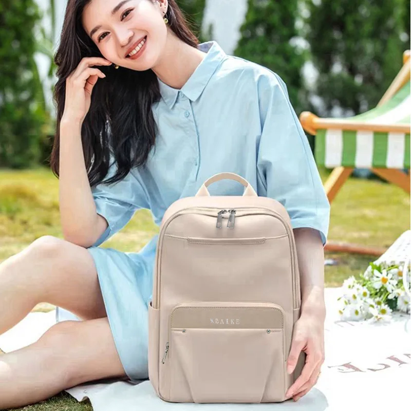 Men's Business Commuter Backpack Travel Large-Capacity Expandable Waterproof Laptop Bag Casual Daily Use Women Fashion Backpack